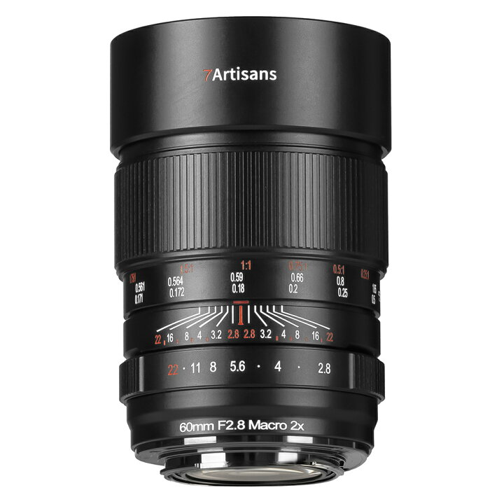 楽天市場】7Artisans 60mm F2.8 Macro 2X マクロレンズ フルサイズ 