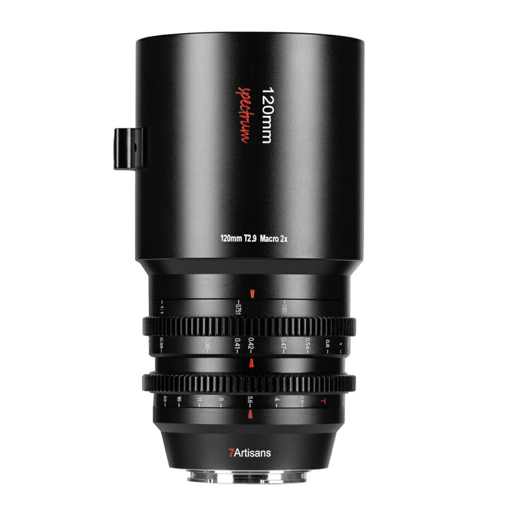 楽天市場】7Artisans 120mm T2.9 Macro 2X マクロシネマレンズ フル 