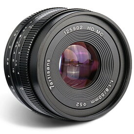 7artisans 50mm F1.8 APS-C 単焦点レンズ ソニーカメラ SONY E 富士フイルム X M43マウント対応