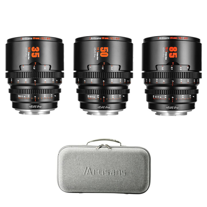 楽天市場】7Artisans 35mm 50mm 85mm T2.1 シネマレンズ 三つセット 