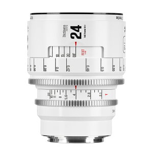 7Artisans 24mm T2.1 INFINTE�V���[�Y �V�l�}�����Y �t���T�C�Y ����a 43.5mm�C���[�W�T�[�N���Ή��\ 83.8°��p 0.3m�ŒZ�B�e���� PL EF�}�E���g�Ή� (�u���b�N�E�z���C�g)
