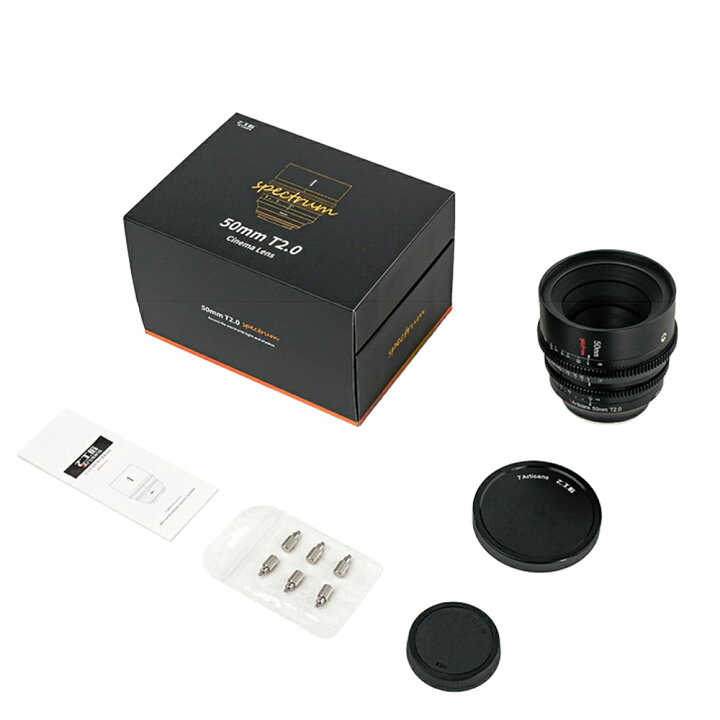 楽天市場】7artisans 50mm T2.0 フルサイズ シネマレンズ 大口径 低 