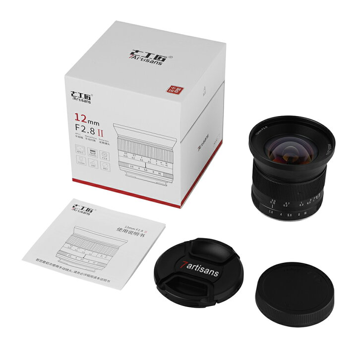 楽天市場】7artisans 12mm F2.8 II APS-C 超広角単焦点レンズ  