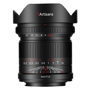 7artisans 9mm F5.6 ASPH LpY tTCY }jAtH[JX 132°p SONY E Canon RF Nikon Z Panasonic/Sigma/Leica L}EgΉ