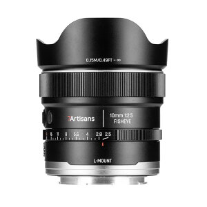 7Artisans AF 10mm F2.5 MAX FE Z L �t���T�C�Y ���჌���Y �I�[�g�t�H�[�J�X Sony E Nikon Z L�}�E���g�Ή� ����a 0.15m�ŒZ�B�e���� 185°��p ����A���z�A���i�B�e�ȂǂɍœK