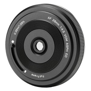 VILTROX AF 28mm F4.5 L Chip �t���T�C�Y �V�O�}/�p�i�\�j�b�N/���C�J L�}�E���g�Ή� �L�p�����Y �I�[�g�t�H�[�J�X �����^ �y�ʉ� �Œ�i�背���Y ���i�A���z�A�X�i�b�v�ʐ^�ȂǂɓK�p