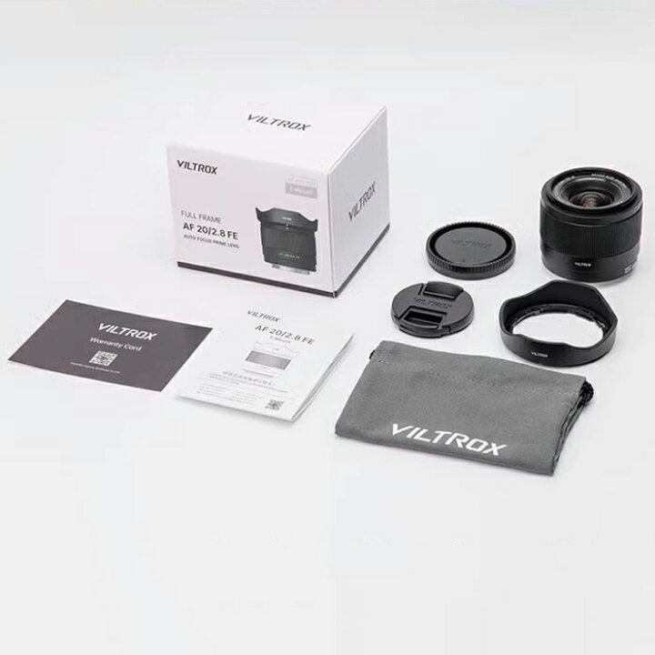 楽天市場】VILTROX AF 20mm F2.8 FE 広角レンズ フルサイズ オート 