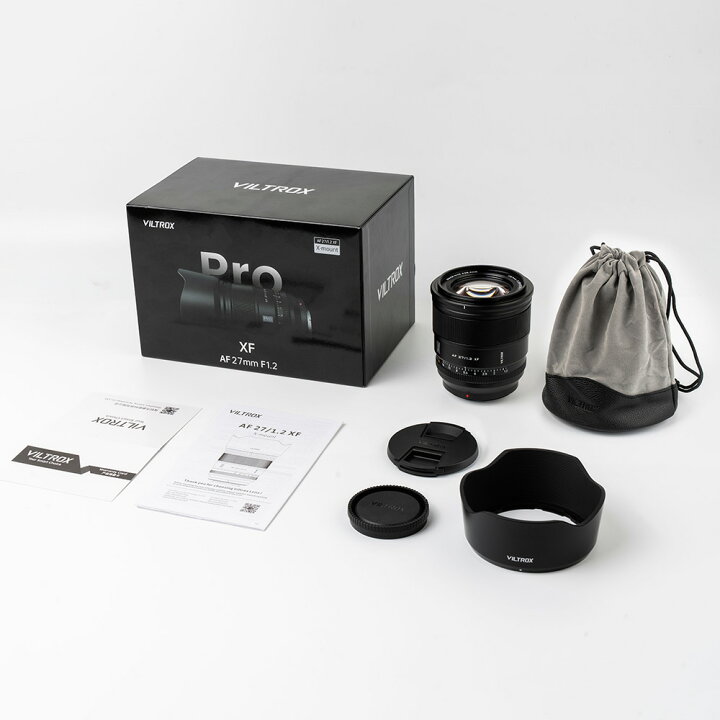 楽天市場】【VILTROX正規品】 VILTROX AF 27mm F1.2 Pro XF E Z 単焦点 
