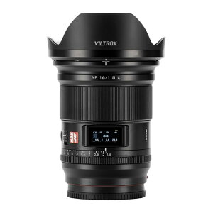 VILTROX AF 16mm F1.8 L �L�p�����Y �t���T�C�Y ����a �I�[�g�t�H�[�J�X �����Y���\���X�N���[�� �J�X�^���{�^�� AF/MF�X�C�b�` Leica/Sigma/Panasonic L�}�E���g�Ή� ���i�A���z�A����Avlog�B�e�ɍœK