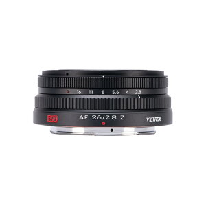 VILTROX AF 26mm F2.8 EVO �P�œ_�����Y �t���T�C�Y Sony E Nikon Z�}�E���g�Ή� �i�胊���O���� �I�[�g�t�H�[�J�X �L�p�����Y �R���p�N�g �y�ʉ� �X�i�b�v�ʐ^�A���i�A�y�b�g�A�|�[�g���[�g�B�e�Ȃ�