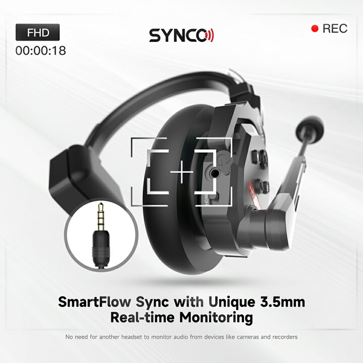 楽天市場】SYNCO Xtalk X5 X2 ワイヤレスインカムヘッドセット 2.4G 