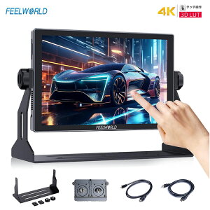 FEELWORLD S10 10.1C` 4K Jj^[ 1200nitPx ^b`XN[ 12G-SDIo HDMIo HDMI/SDINXRo[^[ 3D LUT HDR 3F^[Cg Ďj^[