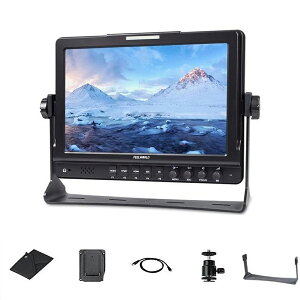 Feelworld FW1018SPV1 10.1C`IPS Ďj^[ ēp 320cd/m2 rfIBej^[ 1920x1200𑜓x 3G-SDI HDMIo