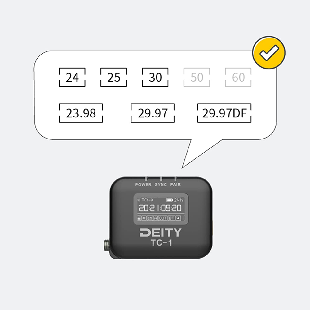 楽天市場】DEITY TC-1 KIT ワイヤレスタイムコードボックス 2.4G RF