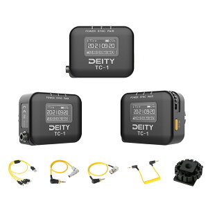 DEITY TC-1 KIT CX^CR[h{bNX 2.4G RF OLED APP\ USB-C JAJR[_[/e[vR[_[/X}[gX[gȂǐڑT|[g 3.5mmI/ORlN^[ Timecode Box RpNg