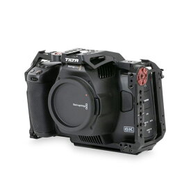 TILTA BMPCC 6K Pro用 フルカメラケージ BMPCC6K Proシネマカメラ用ケージ ハーフケージに変換可能 ブラック (TA-T11-FCC-B)