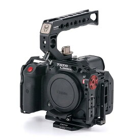 TILTA Canon R5C用フルカメラケージ Basic Kit (TA-T32-A-B) いくつ関連アクセサリー付き ブラック