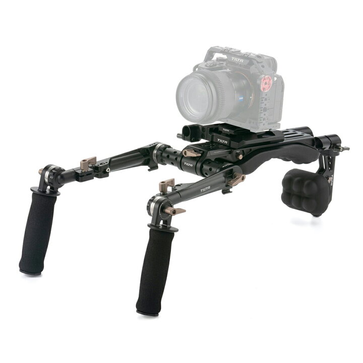 楽天市場】TILTA Lightweight Shoulder Rig - Black (TA-LSR-B 