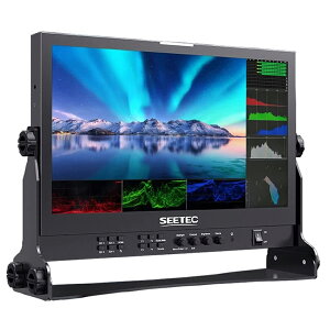 SEETEC ATEM156S 15.6C` Ďj^[ ēp 4K 4*3G-SDIo 1*HDMI 1920x1080 IPS t HD 200cd/m2 3D LUT 170°p 8Bit d }`Jpj^[