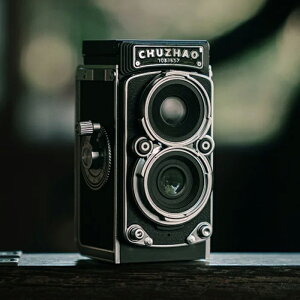 CHUZHAO Be[W~jfW^J Retro Digital TLR Camera gOϐ݌v ჌tJ y ~j CCD Beł郌gJ͌^ i v[gɍœK