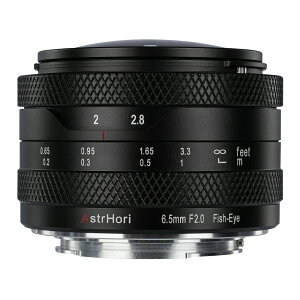 AstrHori 6.5mm F2 �~�����჌���Y APS-C 192°��p �y�ʉ� �}�j���A���t�H�[�J�X �\�j�[ E �x�m�t�C���� X �L���m�� RF �j�R�� Z M43�}�E���g�Ή� �P�œ_�����Y