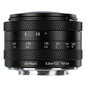 AstrHori 6.5mm F2 �~�����჌���Y APS-C 192°��p �y�ʉ� �}�j���A���t�H�[�J�X �\�j�[ E �x�m�t�C���� X �L���m�� RF �j�R�� Z M43�}�E���g�Ή� �P�œ_�����Y