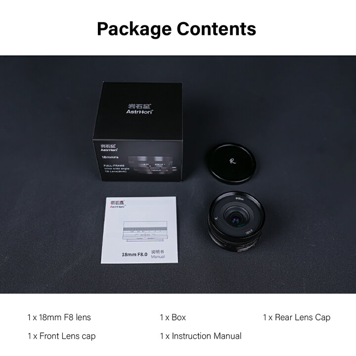 楽天市場】AstrHori 18mm F8 広角 シフトレンズ フルサイズ マニュアル 