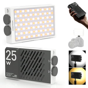 ZHIYUN CINEPEER CM25 ^BeCg 25W 2700K-6200KFx obe[ CRI96+ TLCI97+ RpNg yʉ PD Type-Cd\ |PbgCg