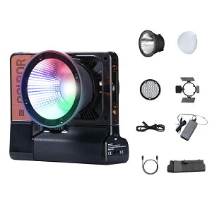 COLBOR W100 W100R Kit COB LEDrfICg 100W RGB 2700K-6500K CRI97+ APP PD Type-Cd\ NFCyAO x[Xobe[t C^r[/L/BeȂǂɓKp ^BeCg (W100 Kit/W100R Kit)