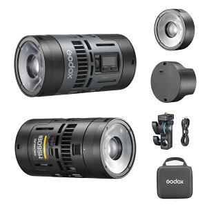 Godox MS60R MS60Bi 60W BeCg 1800K-10000KFx RGB tJ[ CRI97+ TLCI98+ DMX RDM CRMX Av\ obe[t Type-Cd\ ^LEDrfICg (MS60R/MS60Bi)