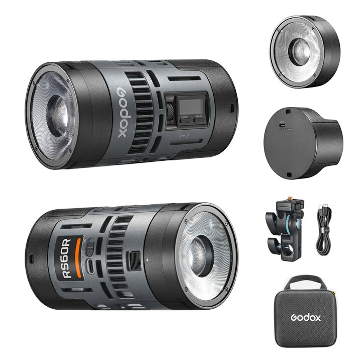 楽天市場】Godox RS60R RS60Bi 60W 撮影ライト 1800K-10000K色温度 RGB 