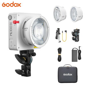 Godox ML100Bi ^LEDrfICg 100W 2800K-6500KFx CRI97+ TLCI98+ d Av 15°YtN^[t Godox}Eg yʉ RpNg COB BeCg