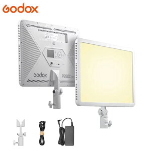 Godox P260C Pro LED�p�l�����C�g 45W 2800K-6500K�F���x CRI98+ TLCI98+ �����d������ �A�v������ NFC�����y�A�����O ���C�u�z�M�A�C���^�r���[�ȂǂɓK�p
