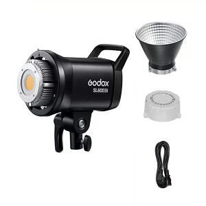Godox SL60IIBi COB LEDBeCg 75W 2800K-6500KFx 11FXƖ CRI96+ TLCI97+ 25100Lux@1m Bowens}EgΉ Av\ |[g[gBe iʐ^ 搻ȂǂɓKp