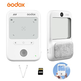 Godox C100 透明ビューファインダーカメラ 露出計 4種類アスペクト比 OTG転送 写真、動画撮影対応 コンパクト 65g重さ 超軽量 透明スクリーン 中央部重点測光 フィルム写真用露出計 街スナップ写真、日常生活記録などに適用