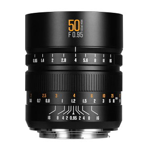 Brightin Star 50mm F0.95 II �t���T�C�Y �P�œ_�����Y ����a �}�j���A���t�H�[�J�X 0.5m�ŒZ�B�e���� 43.8°��p Sony E Nikon Z Canon RF L�}�E���g�Ή�