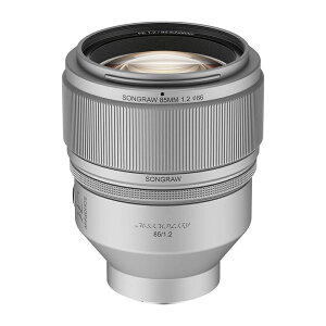 SongRaw AF 85mm F1.2 MS �t���T�C�Y �P�œ_�����Y ����a �I�[�g�t�H�[�J�X SONY E Nikon Z�}�E���g�Ή� �|�[�g���[�g�B�e�ɍœK ���]�������Y