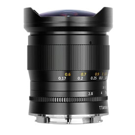 【正規品】 TTArtisan 11mm f/2.8 魚眼カメラレンズ 単焦点レンズ Fisheye ED Lマウント対応