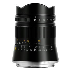 【正規品】TTArtisan 21mm F1.5 単焦点広角レンズ 大口径 フルサイズ マニュアルフォーカス ニコン Zマウントカメラ用 Nikon Z (ブラック)
