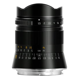 【正規品】 TTArtisan 21mm F1.5 単焦点広角レンズ 大口径 フルサイズ マニュアルフォーカス キャノン RFマウントカメラ用 Canon RF (ブラック)
