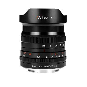 7artisans 10mm F2.8 ჌Y tt[ }jAtH[JX CJL fisheye LpY Panasonic/Sigma/Leica L}EgɑΉ ubN