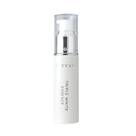 KISSUI【トリプルホワイトエッセンス】＜医薬部外品＞3種の美白有効成分と4種の植物エキスでシミの元を抑え、透明感のあるお肌を叶えます。
