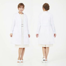 【最大300円クーポン】CML ドクター白衣 長袖 ホワイト (S〜2L) 《高品質 サロン ウェア 制服》