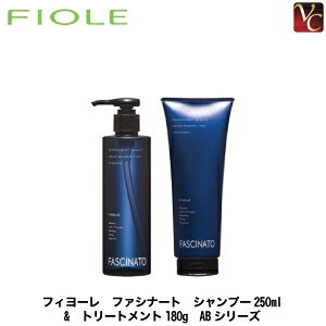 【最大300円クーポン】【3,980円〜送料無料】【当日発13時まで】フィヨーレ ファシナート シャンプー250ml & トリートメント180g ABシリーズ《FIOLE FASCINATO フィオーレ ファシナート シャンプー ト