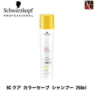 【最大300円クーポン】【3,980円〜送料無料】【当日発13時まで】『×2個』 シュワルツコフ BCクア カラーセーブ シャンプー 250ml《シュワルツコフ シャンプー 美容室専売 サロン専売品 shampoo》