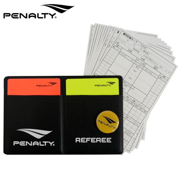 ペナルティ penaltyレフリーカードケースサッカー アクセサリー 審判カード21SS(PE1510) ビバスポーツ
