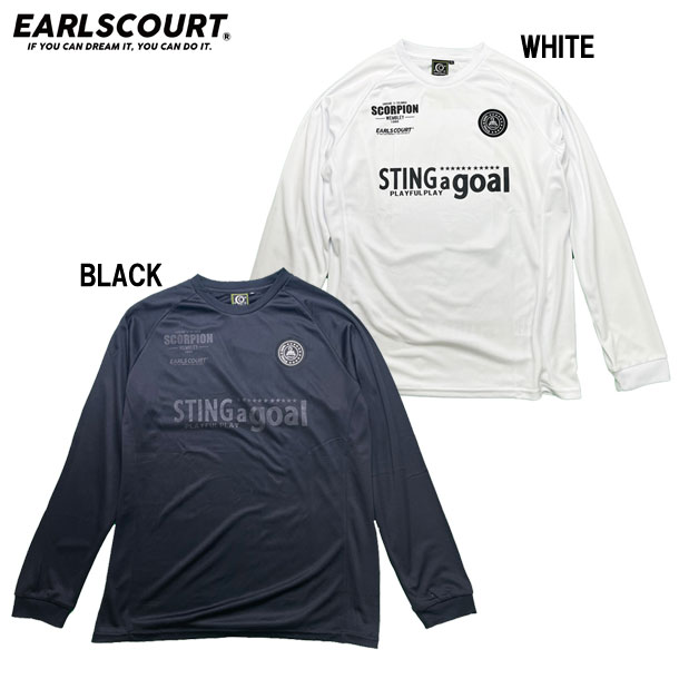 サッカー プラクティスシャツ 長袖 限定価格セール アールズコート Earls court アウトレット プラシャツ EC-SG001 20 21FW STINGロングトップ