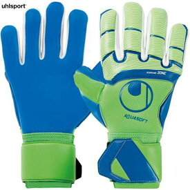 ウール uhlsport アクアソフト ハーフネガティブ サッカー キーパーグローブ 21FW (1011223-01)