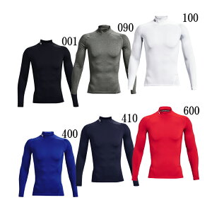 underarmour(アンダーアーマー) ヒートギアアーマー ロングスリーブ シャツ モック マルチSP インナーシャツ 22FW (1369606)