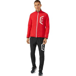�A�V�b�N�X asicsTEAM HEX DRY CROSS JACKETSA�g���[�j���O�A�p����(�����Y)(2031E052)